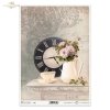 filiżanka, filiżanki, wazon, dzbanek, zegar, cyferblat, tarcza zegarowa, róża, róże, kwiat, bukiet, ornament, dekor, czas na herbatę, R761, cup, vase, jug, clock, clock face, rose, flower, bouquet, ornament, decoration, tea time, Tasse, Vase, Krug, Uhr, Z